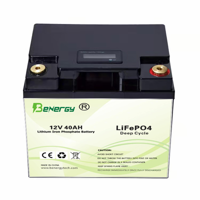 12V 40Ah litowo-jonowa bateria słoneczna Lifepo4 do E - Boat Solar Street Light