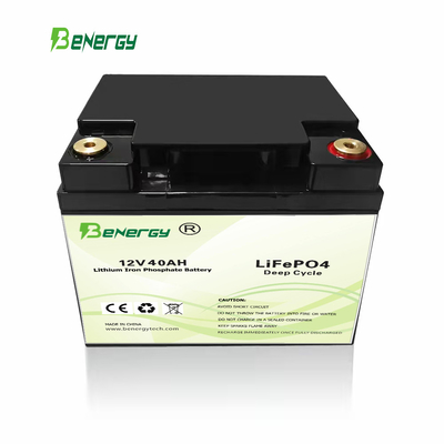 Plastikowy akumulator LiFePO4 12V 40AH do pojazdów elektrycznych Układ słoneczny